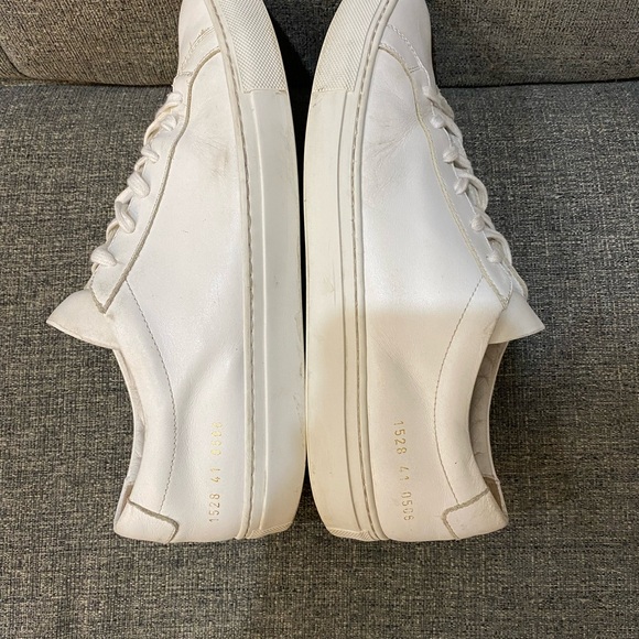 Common Project Original Achilles Leather Low Sneakers Men Size 41 - Picture 8 of 11